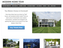 Tablet Screenshot of cincinnati.modernhometours.com